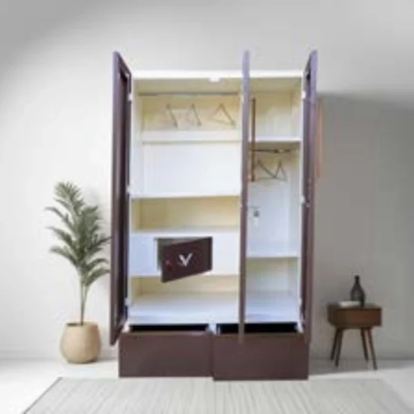 3-Door Premium Steel Almirah – Model 4855 - Image 2